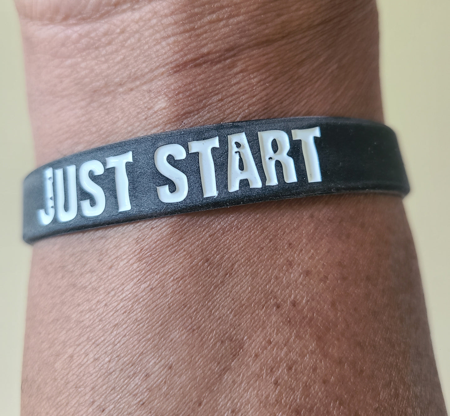 Just Start wristbands